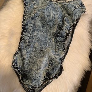 Never used - Denim one piece